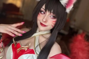 阿狸cos：这套阿狸连招怎么说，兄弟们